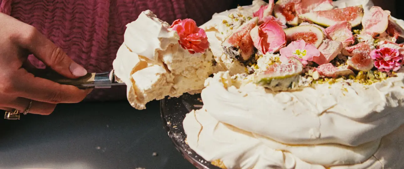Pien laat haar eten zien - Pavlova